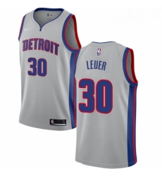 Youth Nike Detroit Pistons 30 Jon Leuer Swingman Silver NBA Jersey Statement Edition Youth Nike Detroit Pistons 30 Jon Leuer Swingman Silver NBA Jersey Statement Edition