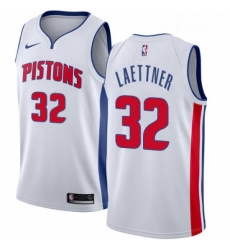 Youth Nike Detroit Pistons 32 Christian Laettner Authentic White Home NBA Jersey Association Edition Youth Nike Detroit Pistons 32 Christian Laettner Authentic White Home NBA Jersey Association Edition