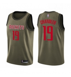 Youth Houston Rockets 19 Tyson Chandler Swingman Green Salute to Service Basketball Jersey Youth Houston Rockets 19 Tyson Chandler Swingman Green Salute to Service Basketball Jersey