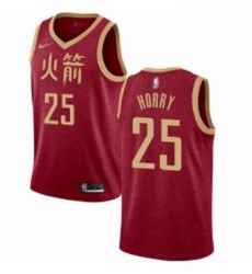 Youth Nike Houston Rockets 25 Robert Horry Swingman Red NBA Jersey 2018 19 City Edition Youth Nike Houston Rockets 25 Robert Horry Swingman Red NBA Jersey 2018 19 City Edition