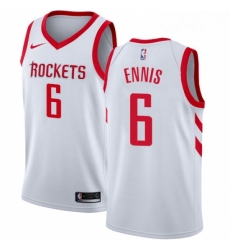 Youth Nike Houston Rockets 6 Tyler Ennis Swingman White Home NBA Jersey Association Edition Youth Nike Houston Rockets 6 Tyler Ennis Swingman White Home NBA Jersey Association Edition