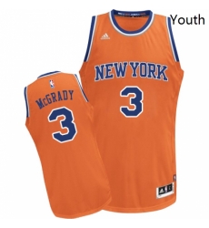 Youth Adidas New York Knicks 3 Tracy McGrady Swingman Orange Alternate NBA Jersey Youth Adidas New York Knicks 3 Tracy McGrady Swingman Orange Alternate NBA Jersey