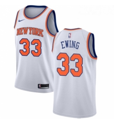 Youth Nike New York Knicks 33 Patrick Ewing Swingman White NBA Jersey Association Edition Youth Nike New York Knicks 33 Patrick Ewing Swingman White NBA Jersey Association Edition