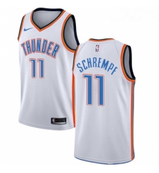 Womens Nike Oklahoma City Thunder 11 Detlef Schrempf Authentic White Home NBA Jersey Association Edition Womens Nike Oklahoma City Thunder 11 Detlef Schrempf Authentic White Home NBA Jersey Association Edition