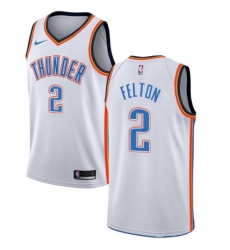 Womens Nike Oklahoma City Thunder 2 Raymond Felton Authentic White Home NBA Jersey Association Edition Womens Nike Oklahoma City Thunder 2 Raymond Felton Authentic White Home NBA Jersey Association Edition