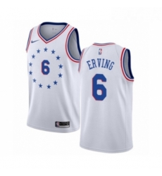 Youth Nike Philadelphia 76ers 6 Julius Erving White Swingman Jersey Earned Edition Youth Nike Philadelphia 76ers 6 Julius Erving White Swingman Jersey Earned Edition