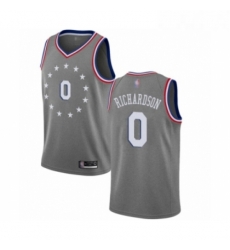 Youth Philadelphia 76ers 0 Josh Richardson Swingman Gray Basketball Jersey City Edition Youth Philadelphia 76ers 0 Josh Richardson Swingman Gray Basketball Jersey City Edition