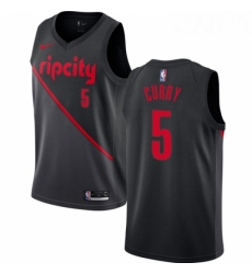 Womens Nike Portland Trail Blazers 5 Seth Curry Swingman Black NBA Jersey 2018 19 City Edition Womens Nike Portland Trail Blazers 5 Seth Curry Swingman Black NBA Jersey 2018 19 City Edition