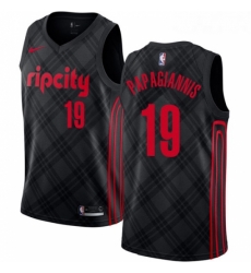 Youth Nike Portland Trail Blazers 19 Georgios Papagiannis Swingman Black NBA Jersey City Edition Youth Nike Portland Trail Blazers 19 Georgios Papagiannis Swingman Black NBA Jersey City Edition