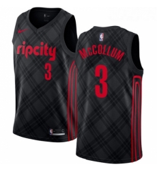 Youth Nike Portland Trail Blazers 3 CJ McCollum Swingman Black NBA Jersey City Edition Youth Nike Portland Trail Blazers 3 CJ McCollum Swingman Black NBA Jersey City Edition