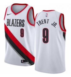 Youth Nike Portland Trail Blazers 9 Gary Trent Jr Swingman White NBA Jersey Association Edition Youth Nike Portland Trail Blazers 9 Gary Trent Jr Swingman White NBA Jersey Association Edition