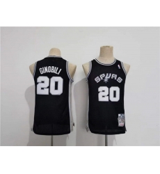 Youth Spurs 20 Manu Ginobili Black Stitched Jersey Youth Spurs 20 Manu Ginobili Black Stitched Jersey