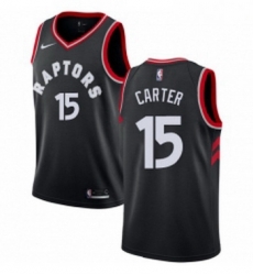 Youth Nike Toronto Raptors 15 Vince Carter Swingman Black Alternate NBA Jersey Statement Edition Youth Nike Toronto Raptors 15 Vince Carter Swingman Black Alternate NBA Jersey Statement Edition