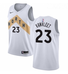 Youth Nike Toronto Raptors 23 Fred VanVleet Swingman White NBA Jersey City Edition Youth Nike Toronto Raptors 23 Fred VanVleet Swingman White NBA Jersey City Edition