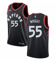 Youth Nike Toronto Raptors 55 Delon Wright Swingman Black Alternate NBA Jersey Statement Edition Youth Nike Toronto Raptors 55 Delon Wright Swingman Black Alternate NBA Jersey Statement Edition