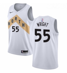 Youth Nike Toronto Raptors 55 Delon Wright Swingman White NBA Jersey City Edition Youth Nike Toronto Raptors 55 Delon Wright Swingman White NBA Jersey City Edition