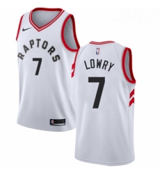 Youth Nike Toronto Raptors 7 Kyle Lowry Authentic White NBA Jersey Association Edition Youth Nike Toronto Raptors 7 Kyle Lowry Authentic White NBA Jersey Association Edition