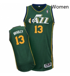Womens Adidas Utah Jazz 13 Tony Bradley Authentic Green Alternate NBA Jersey Womens Adidas Utah Jazz 13 Tony Bradley Authentic Green Alternate NBA Jersey