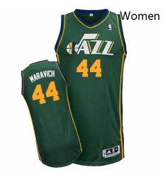 Womens Adidas Utah Jazz 44 Pete Maravich Authentic Green Alternate NBA Jersey Womens Adidas Utah Jazz 44 Pete Maravich Authentic Green Alternate NBA Jersey