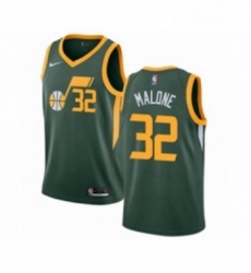 Womens Nike Utah Jazz 32 Karl Malone Green Swingman Jersey Earned Edition Womens Nike Utah Jazz 32 Karl Malone Green Swingman Jersey Earned Edition