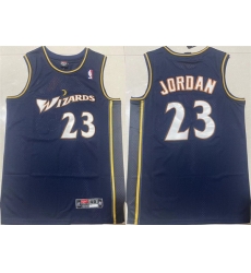 Men Washington Wizards 23 Michael Jordan Navy Throwback Stitched Jersey Men Washington Wizards 23 Michael Jordan Navy Throwback Stitched Jersey