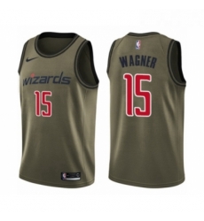 Youth Washington Wizards 15 Moritz Wagner Swingman Green Salute to Service Basketball Jersey Youth Washington Wizards 15 Moritz Wagner Swingman Green Salute to Service Basketball Jersey