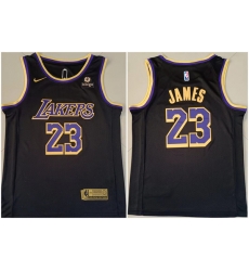 Men Los Angeles Lakers 23 LeBron James Bibigo Black Stitched Basketball Jersey Men Los Angeles Lakers 23 LeBron James Bibigo Black Stitched Basketball Jersey