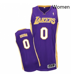 Womens Adidas Los Angeles Lakers 0 Kyle Kuzma Authentic Purple Road NBA Jersey Womens Adidas Los Angeles Lakers 0 Kyle Kuzma Authentic Purple Road NBA Jersey