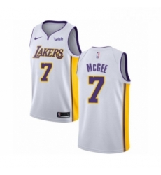 Womens Los Angeles Lakers 1 JaVale McGee Authentic White Basketball Jersey Association Edition Womens Los Angeles Lakers 1 JaVale McGee Authentic White Basketball Jersey Association Edition