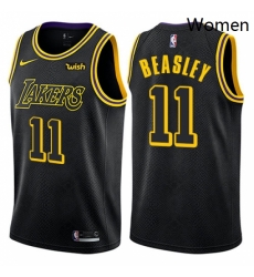 Womens Nike Los Angeles Lakers 11 Michael Beasley Swingman Black NBA Jersey City Edition Womens Nike Los Angeles Lakers 11 Michael Beasley Swingman Black NBA Jersey City Edition