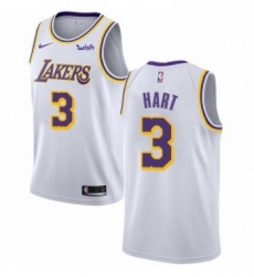 Womens Nike Los Angeles Lakers 3 Josh Hart Swingman White NBA Jersey Association Edition Womens Nike Los Angeles Lakers 3 Josh Hart Swingman White NBA Jersey Association Edition
