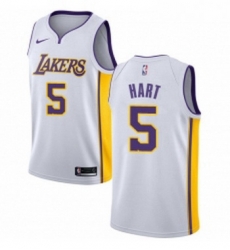 Womens Nike Los Angeles Lakers 5 Josh Hart Authentic White NBA Jersey Association Edition Womens Nike Los Angeles Lakers 5 Josh Hart Authentic White NBA Jersey Association Edition
