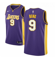 Womens Nike Los Angeles Lakers 9 Luol Deng Swingman Purple NBA Jersey Statement Edition Womens Nike Los Angeles Lakers 9 Luol Deng Swingman Purple NBA Jersey Statement Edition