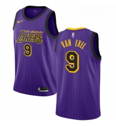 Womens Nike Los Angeles Lakers 9 Nick Van Exel Swingman Purple NBA Jersey City Edition Womens Nike Los Angeles Lakers 9 Nick Van Exel Swingman Purple NBA Jersey City Edition