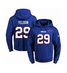 Football Mens Buffalo Bills 29 TJ Yeldon Royal Blue Name Number Pullover Hoodie Football Mens Buffalo Bills 29 TJ Yeldon Royal Blue Name Number Pullover Hoodie