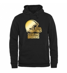 NFL Mens Cleveland Browns Pro Line Black Gold Collection Pullover Hoodie NFL Mens Cleveland Browns Pro Line Black Gold Collection Pullover Hoodie