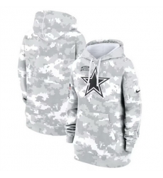 Women Dallas Cowboys 2024 Arctic Camo Salute To Service Club Fleece Pullover Hoodie Women Dallas Cowboys 2024 Arctic Camo Salute To Service Club Fleece Pullover Hoodie