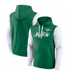 Men Fanatics Kelly Green New York Jets Fleece Pullover Hoodie Men Fanatics Kelly Green New York Jets Fleece Pullover Hoodie