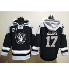 Los Angeles Raiders Sitched Pullover Hoodie #17 Davante Adams Los Angeles Raiders Sitched Pullover Hoodie #17 Davante Adams