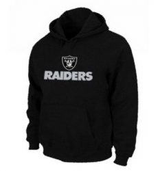 NFL Mens Nike Oakland Raiders Authentic Logo Pullover Hoodie Black NFL Mens Nike Oakland Raiders Authentic Logo Pullover Hoodie Black