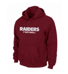 NFL Mens Nike Oakland Raiders Font Pullover Hoodie Red NFL Mens Nike Oakland Raiders Font Pullover Hoodie Red