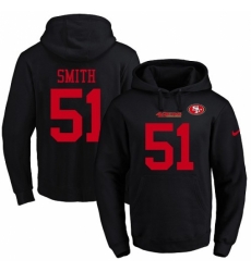 NFL Mens Nike San Francisco 49ers 51 Malcolm Smith Black Name Number Pullover Hoodie NFL Mens Nike San Francisco 49ers 51 Malcolm Smith Black Name Number Pullover Hoodie
