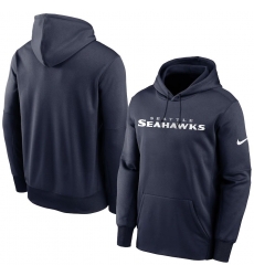 Men Seattle Seahawks Nike Fan Gear Wordmark Performance Pullover Hoodie College Navy Men Seattle Seahawks Nike Fan Gear Wordmark Performance Pullover Hoodie College Navy