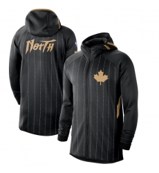 Men Nike Toronto Raptors BlackAnthracite 201920 Earned Edition Showtime Full Zip Performance Hoodie Men Nike Toronto Raptors BlackAnthracite 201920 Earned Edition Showtime Full Zip Performance Hoodie