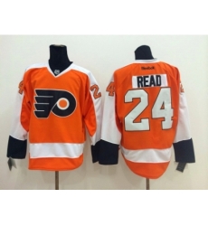 NHL philadelphia flyers #24 read orange-white jerseys NHL philadelphia flyers #24 read orange-white jerseys