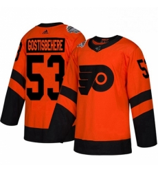 Youth Adidas Philadelphia Flyers 53 Shayne Gostisbehere Orange Authentic 2019 Stadium Series Stitched NHL Jersey Youth Adidas Philadelphia Flyers 53 Shayne Gostisbehere Orange Authentic 2019 Stadium Series Stitched NHL Jersey