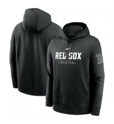 Mens Nike Black Boston Red Sox Fashion Club Pullover Hoodie Mens Nike Black Boston Red Sox Fashion Club Pullover Hoodie