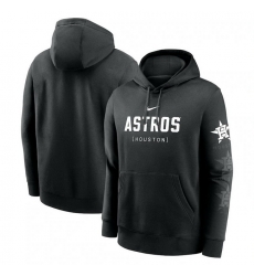 Mens Nike Black Houston Astros Fashion Club Pullover Hoodie Mens Nike Black Houston Astros Fashion Club Pullover Hoodie