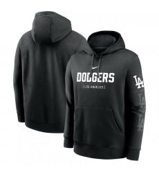 Mens Nike Black Los Angeles Dodgers Fashion Club Pullover Hoodie Mens Nike Black Los Angeles Dodgers Fashion Club Pullover Hoodie