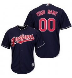 Men Women Youth Toddler All Size Authentic Navy Blue Baseball Alternate Youth Jersey Customized Cleveland Indians Cool Base Men Women Youth Toddler All Size Authentic Navy Blue Baseball Alternate Youth Jersey Customized Cleveland Indians Cool Base